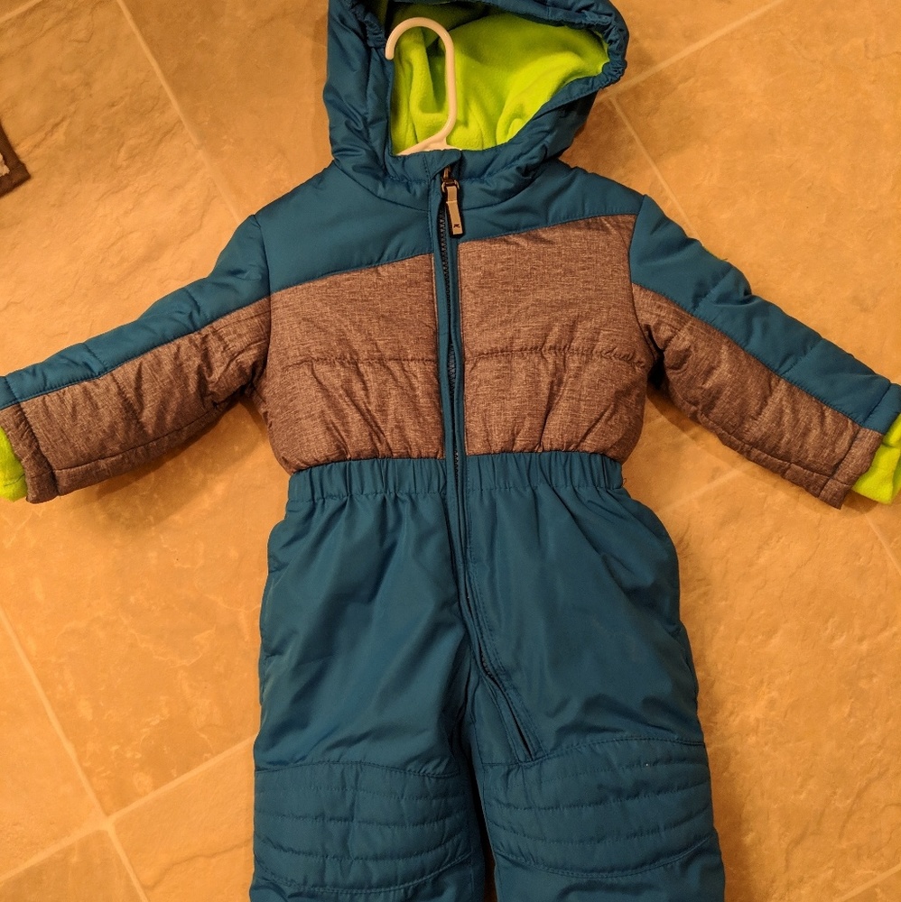 12 month boys snowsuit
